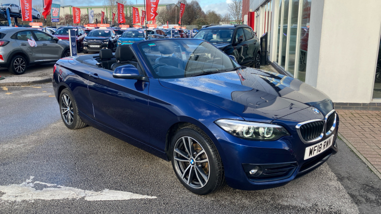 BMW 2 Series 218i Sport 2dr [Nav] Petrol Convertible